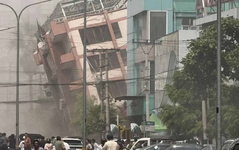 ミャンマー大地震